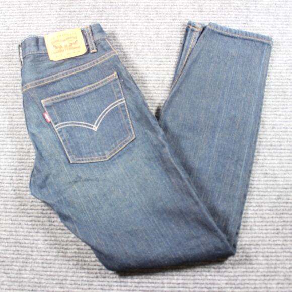 Levi’s 511™ Slim Jeans Boys 16 Regular (28x28) – Dark Wash Stretch - Picture 1 of 10